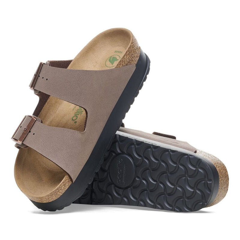 Birkenstock® • Arizona Birko-Flor Flex Platform (Narrow Fit) - Mocca