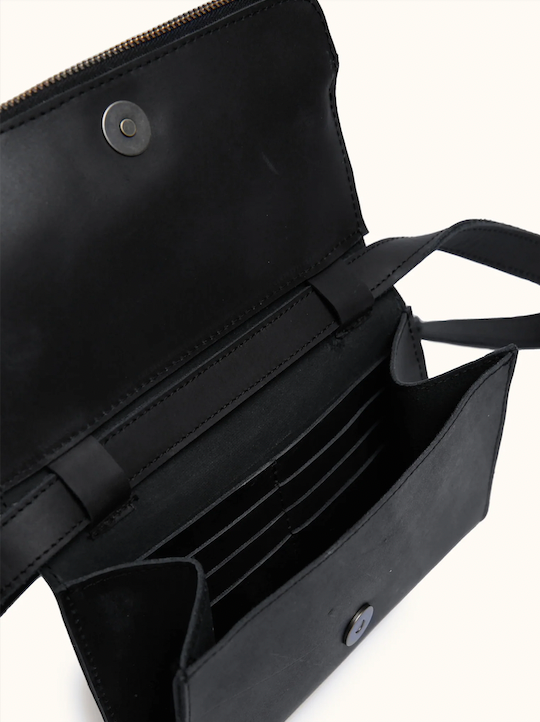 ABLE • Monique Crossbody Black