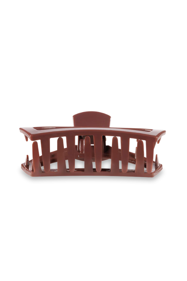 Teleties • Large Open Hair Clip - Nutmeg
