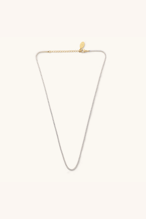 Nikki Smith Designs • Micro Tennis Necklace Waterproof