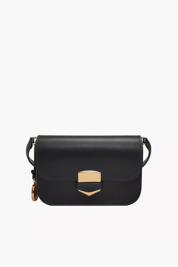 Fossil® • Lennox Small Flap Purse - Black