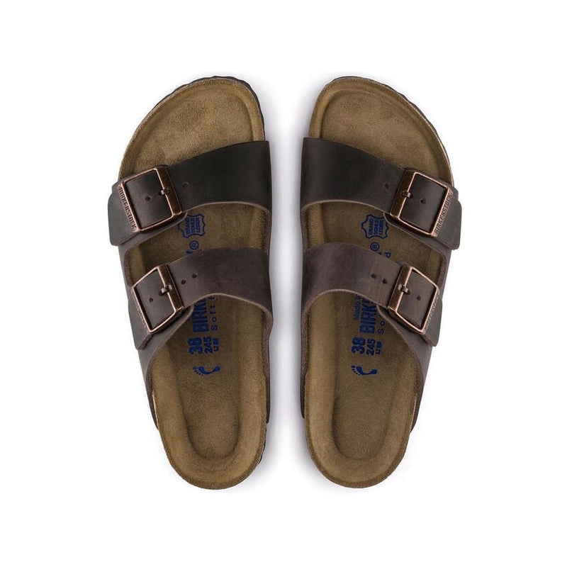 Birkenstock® • Arizona Soft Footbed Oiled Leather (Regular Fit) - Habana