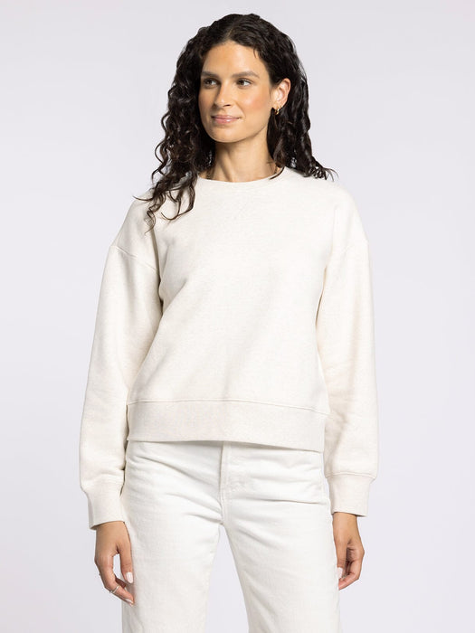 Thread & Supply • Serenity Crewneck Sweatshirt - Heather Oatmeal