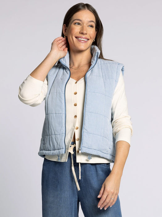 Thread & Supply • Brina Vest - Light Denim