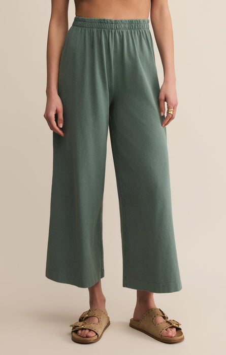 Z Supply • Scout Jersey Flare Pant - Hunter Green