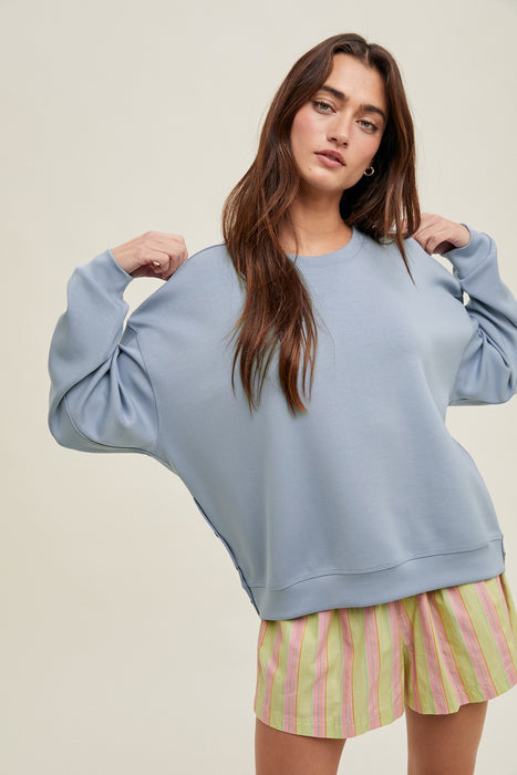 Oversized Pullover - Cloud