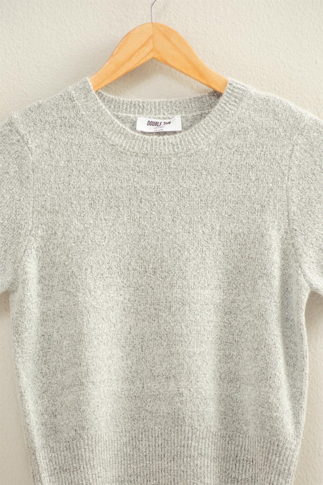 Sweater Top - Heather Grey