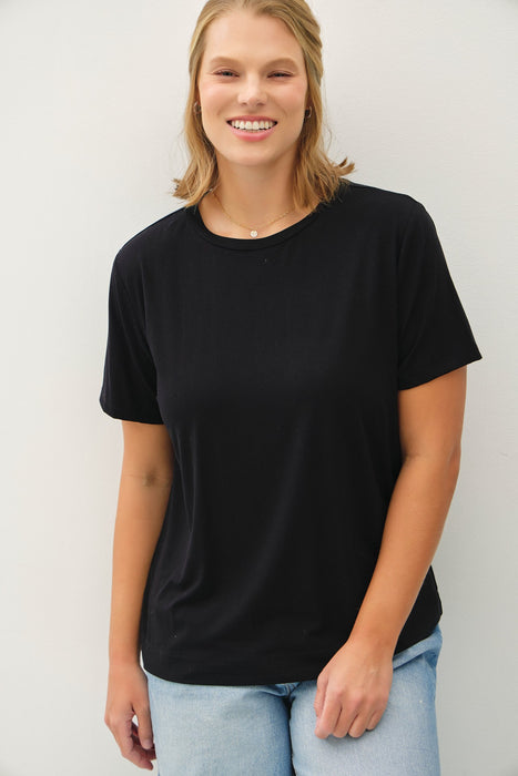 Basic Short Sleeve Tee - Black
