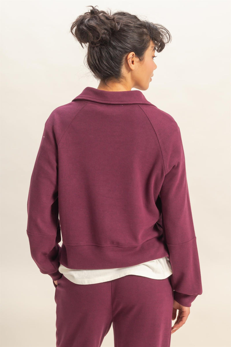 Dark Cherry Sweatshirt