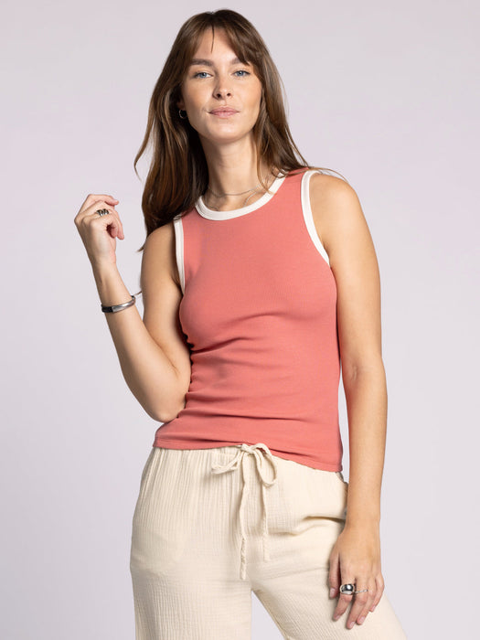 Thread & Supply • Eda Tank - Rose & Ivory
