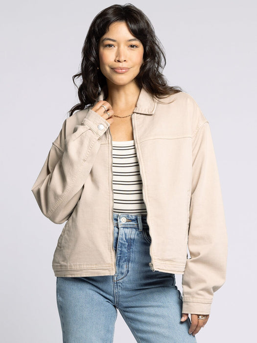 Thread & Supply • Sophia Jacket - Washed Taupe