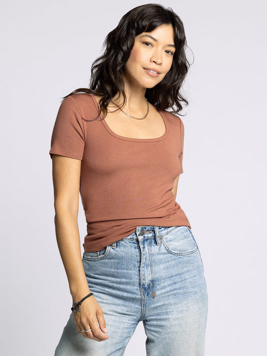 Thread & Supply • Katara Tee - Rustic Brown