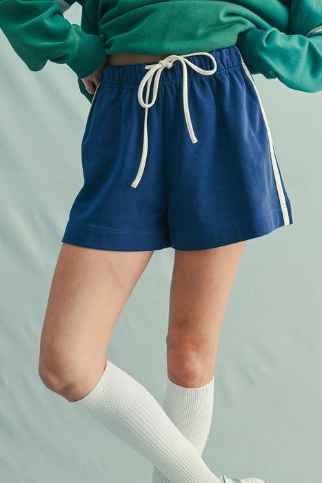 French Terry Shorts - Navy