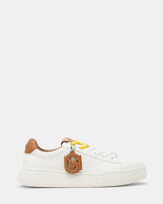 Steve Madden • Marvin Sneaker - White & Tan