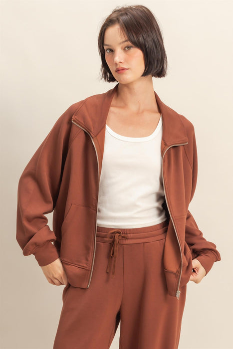 Scuba Jacket - Chestnut