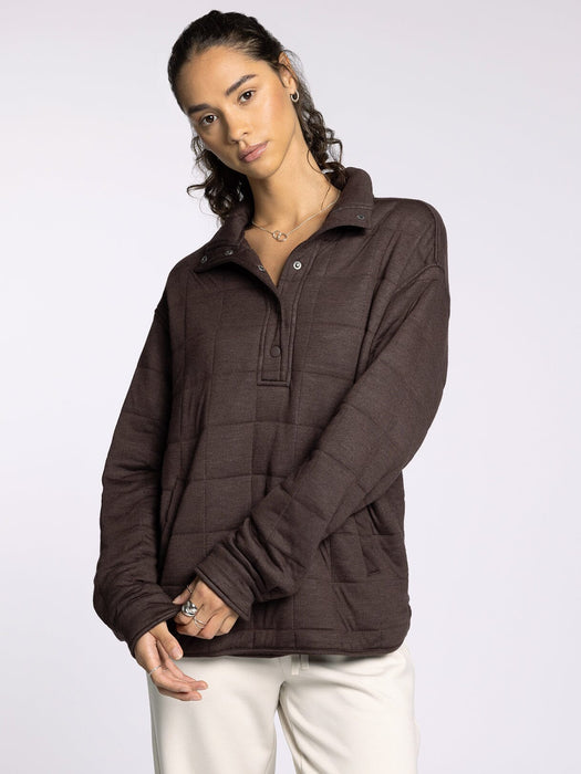 Thread & Supply • Indiana Pullover - Coffee Heather