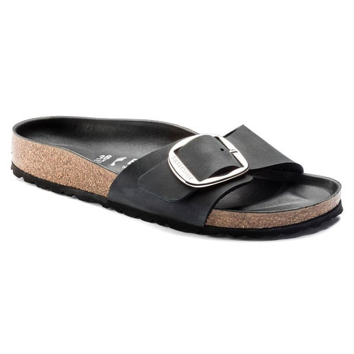 Birkenstock® • Madrid Big Buckle Oiled Leather - Black