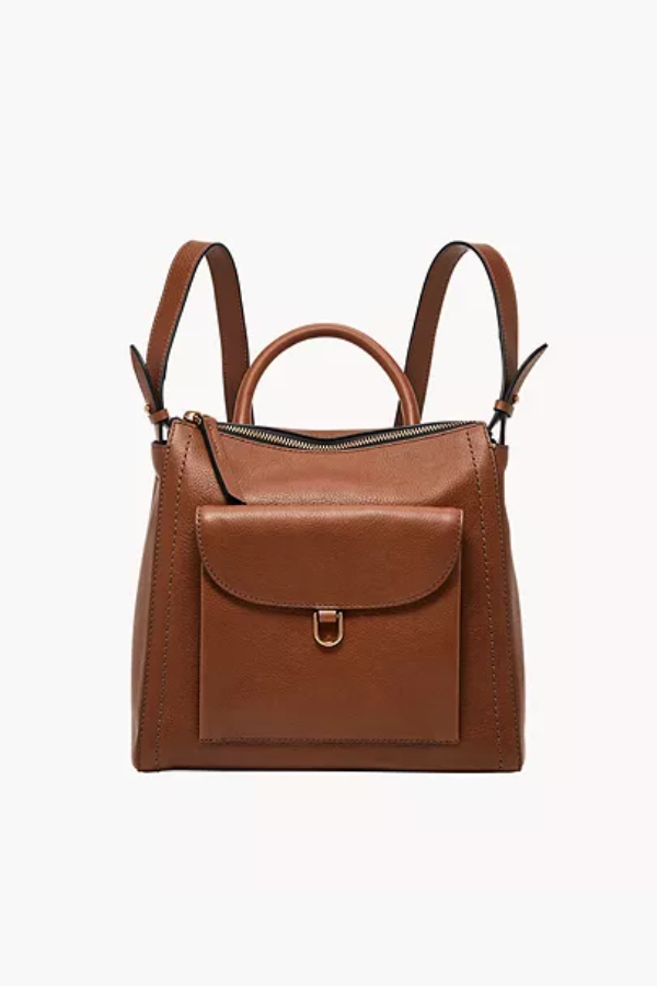 Fossil® • Parker Mini Backpack - Brown