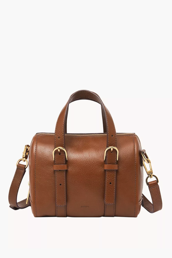 Fossil® • Carlie Mini Satchel - Brown