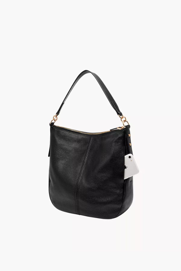 Fossil® • Jolie Hobo Bag - Black