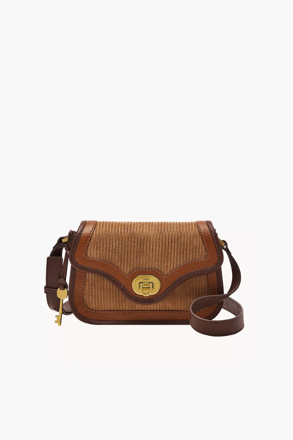 Fossil® • Heritage Flap Crossbody - Multi & Brown