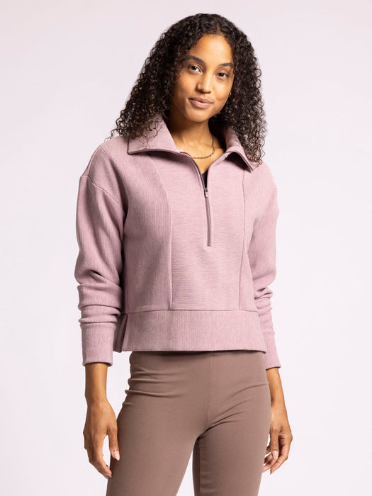 Recreation • Kristine Pullover - Purple Dove Heather