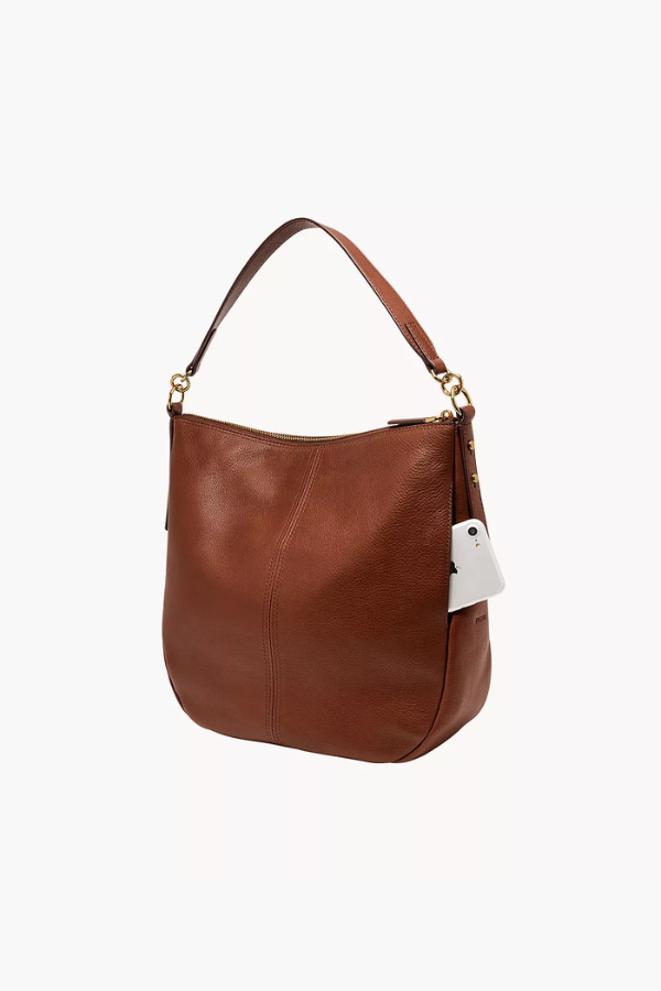 Fossil® • Jolie Hobo Bag - Brown
