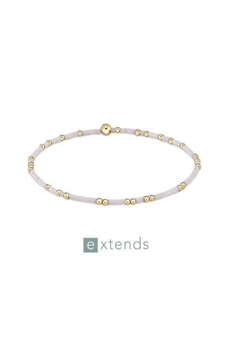 enewton • Extends Hope Unwritten Bracelet - White