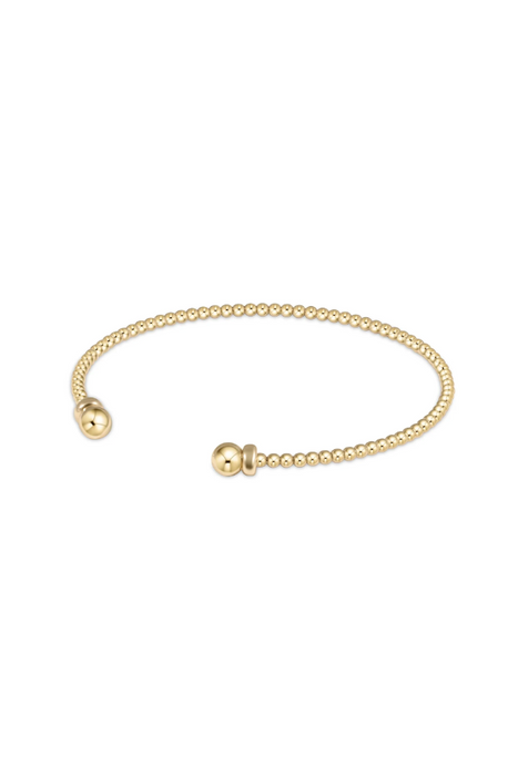 enewton • Classic Gold 2mm Bead Cuff Gold