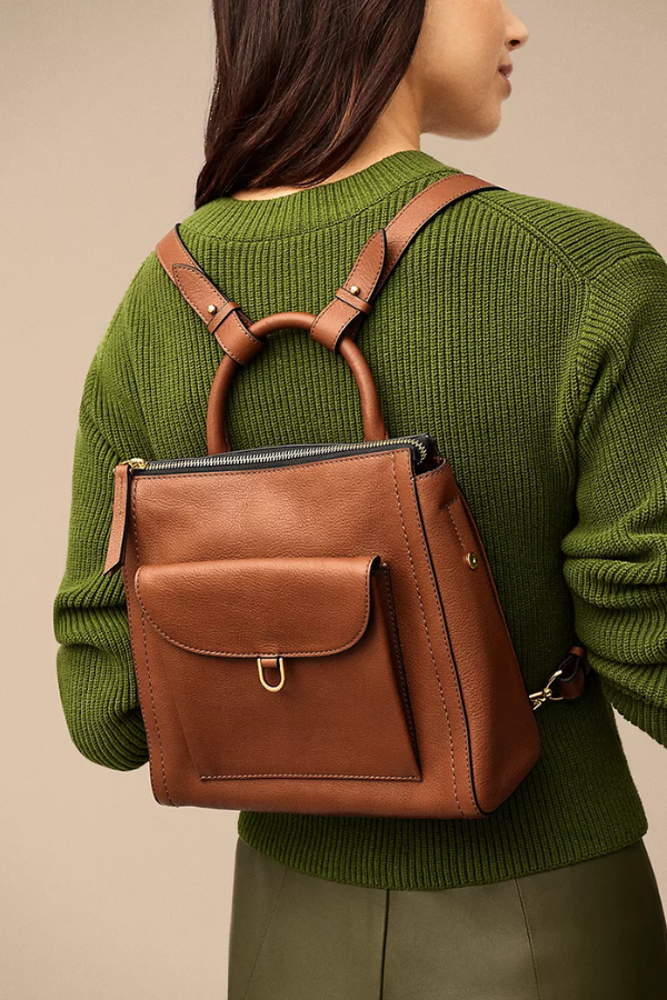 Fossil® • Parker Mini Backpack - Brown