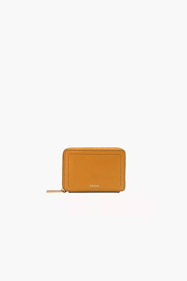 Fossil® •  Logan Zip Card - Ochre