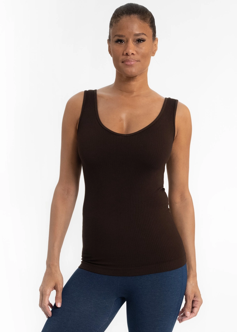 Reversible Tank Chocolate Short