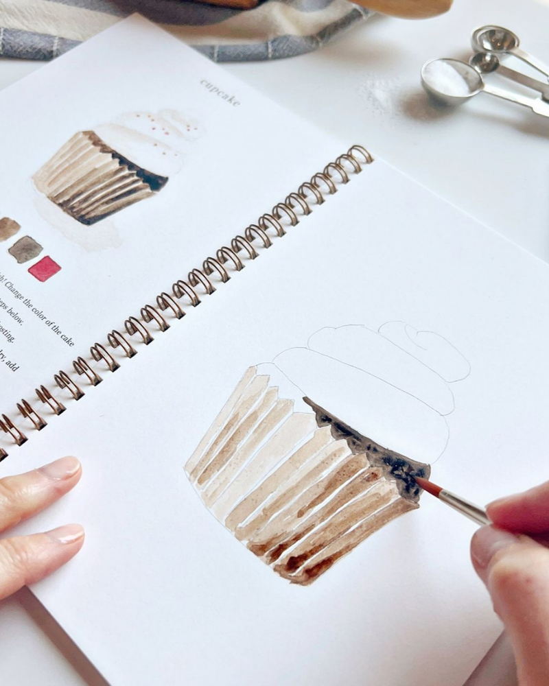 Baking Watercolor Workbook