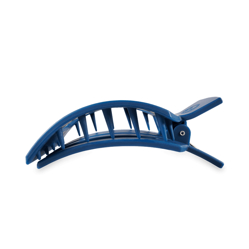 Teleties • Large Flat Square Hair Clip - Midnight Rain