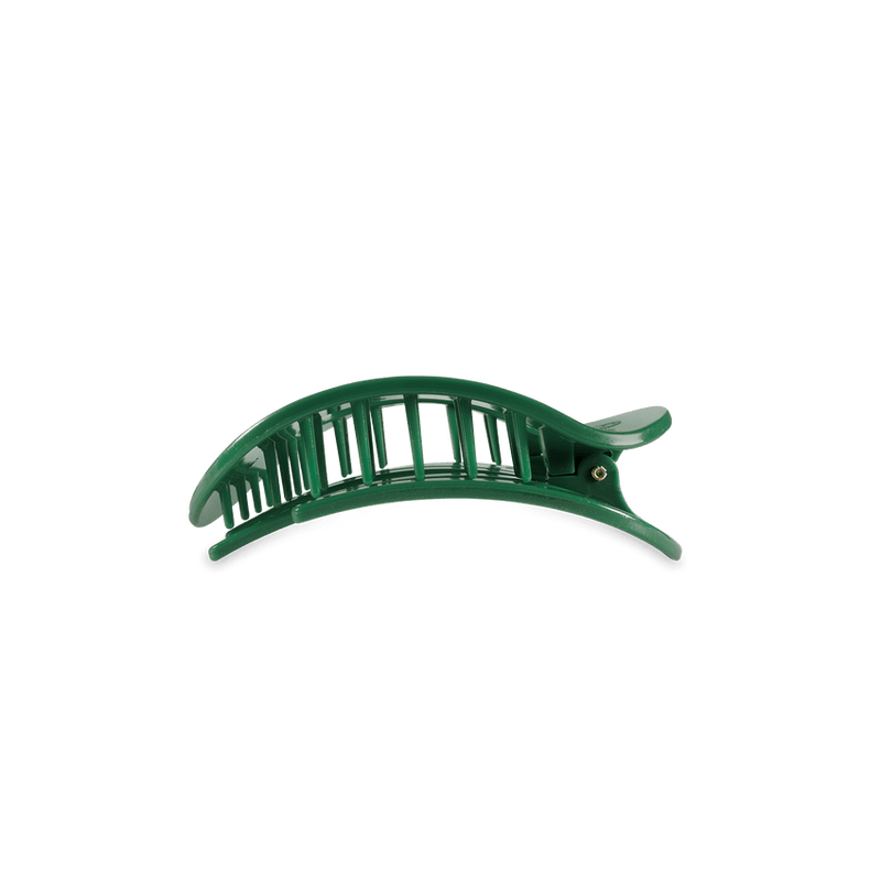 Teleties • Small Flat Round Hair Clip - Mistletoe