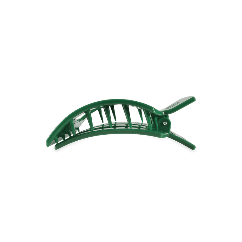 Teleties • Small Flat Square Hair Clip - Mistletoe