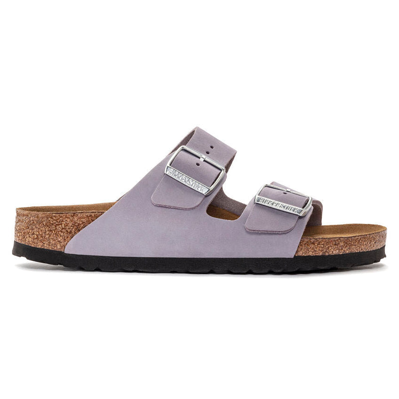 Birkenstock® • Arizona Soft Footbed Nubuck Leather - Purple Fog