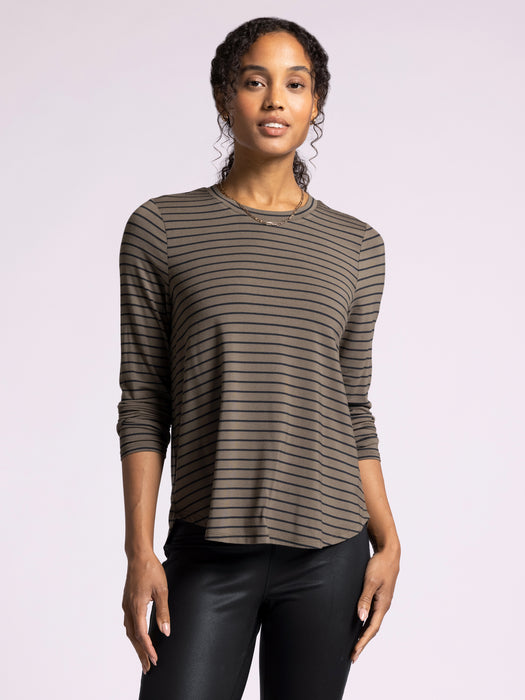 Recreation • Stassia Top - Olive/Black