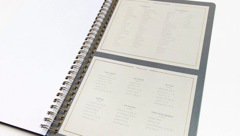 Church Notes Bible Study Notebook - Navy