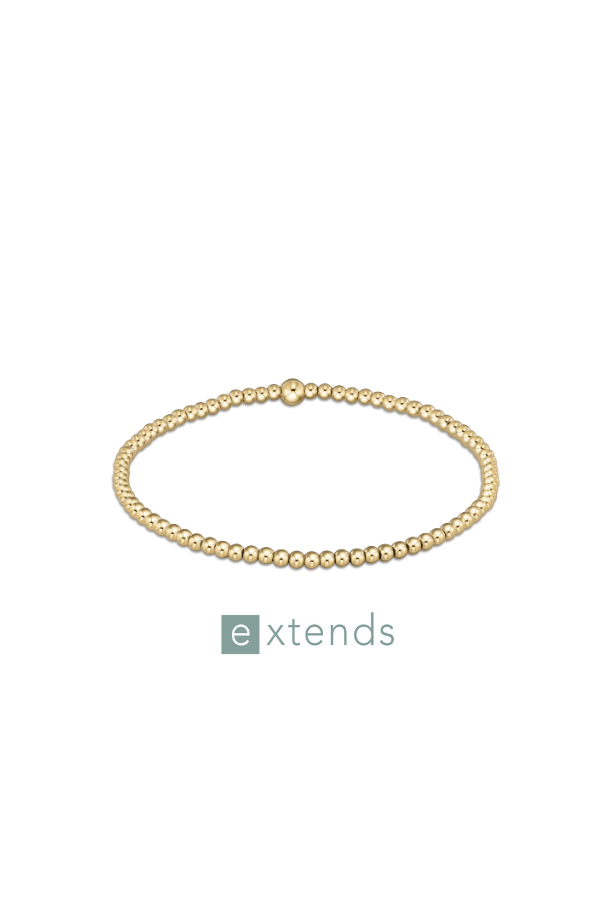 enewton • Extends Classic Gold 2.5mm Bead Bracelet