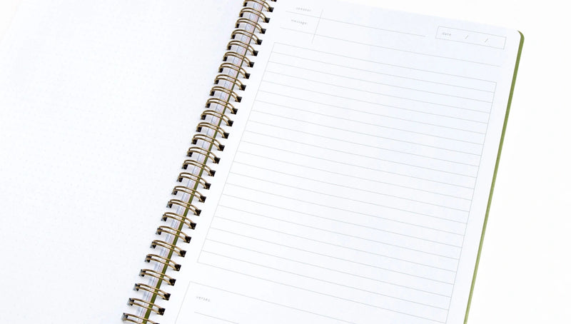 Church Notes • Bible study Notebook - Blush
