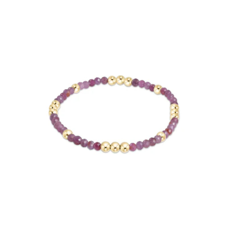 enewton • Worthy Pattern 3mm Bracelet Ruby