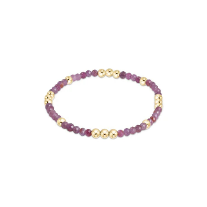 enewton • Worthy Pattern 3mm Bracelet Ruby