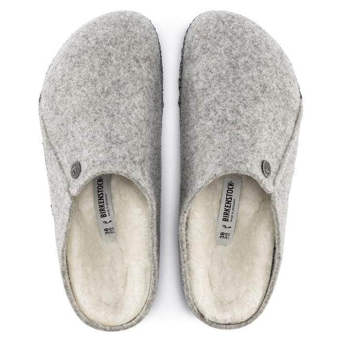 Birkenstock® • Zermatt Rivet Wool Felt - Shearling Gray