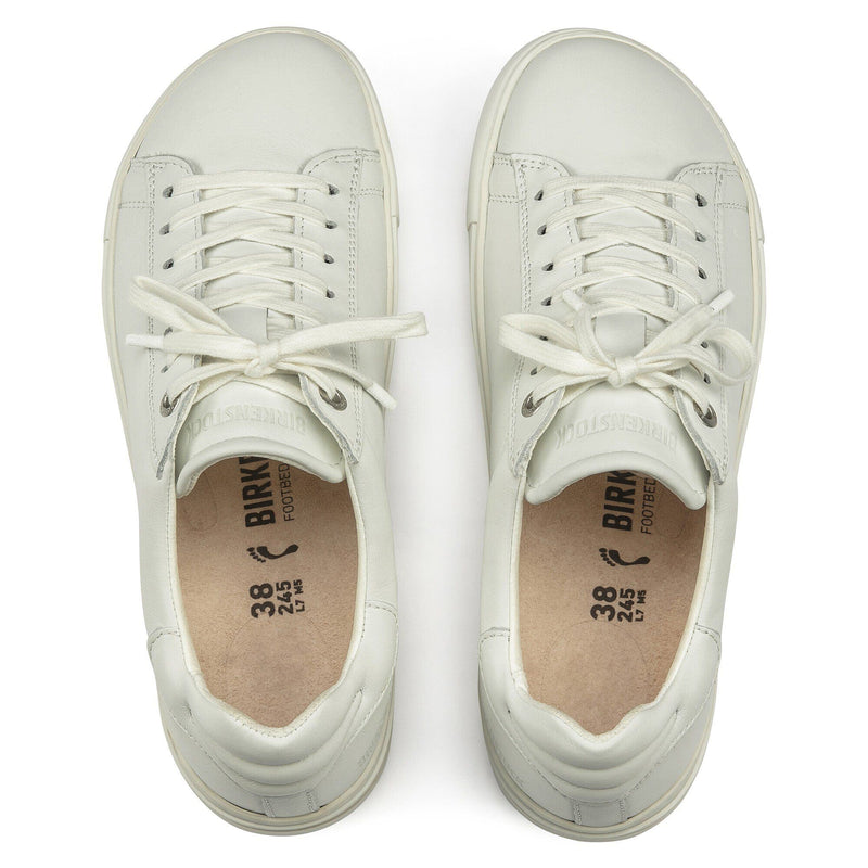 Birkenstock® • Bend Low Leather Tennis Shoes (Regular Fit) - White