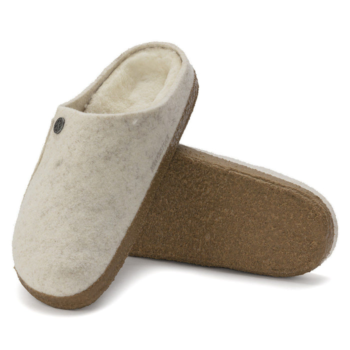 Birkenstock® • Zermatt Rivet Wool Felt Shearling - Ecru