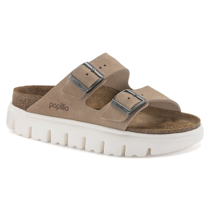 Birkenstock • Arizona Chunky Suede Leather (Narrow) - Warm Sand