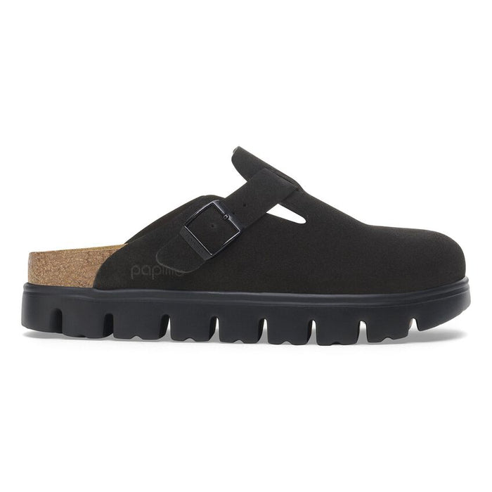 Birkenstock® • Boston Papillio Chunky - Black/Black