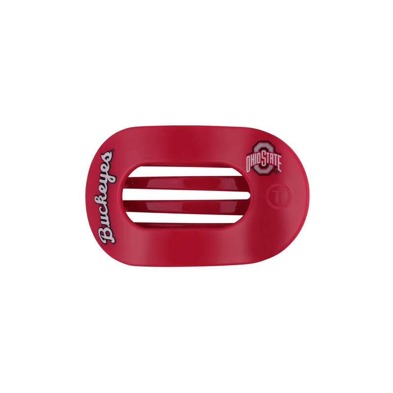 Teleties • Go Bucks! Flat Round Hair Clip (Large)