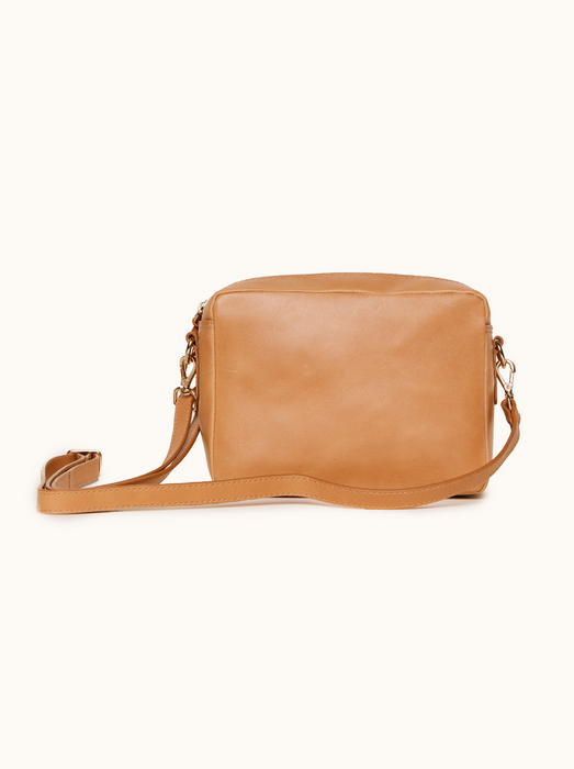 ABLE • Aurora Crossbody Cognac